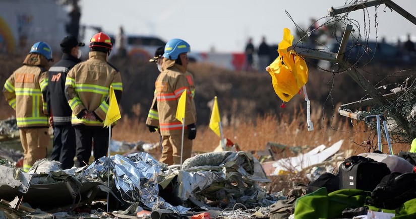 Muan Airport in South Korea cancels all flights after plane crash