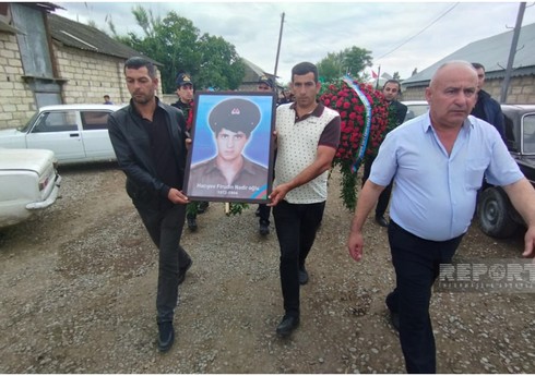 В Гёйчае похоронен шехид Первой Карабахской войны Фируддин Гаджиев 