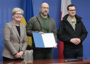 Üç ölkə Kiyevin NATO-ya üzvlüyünün sürətləndirilməsi ilə bağlı bəyanat imzalayıblar