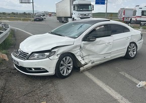 Türkiyədə yol qəzası olub, 11 nəfər yaralanıb