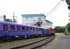 Поезда российского производства для бакинского метро отправлены в Азербайджан
