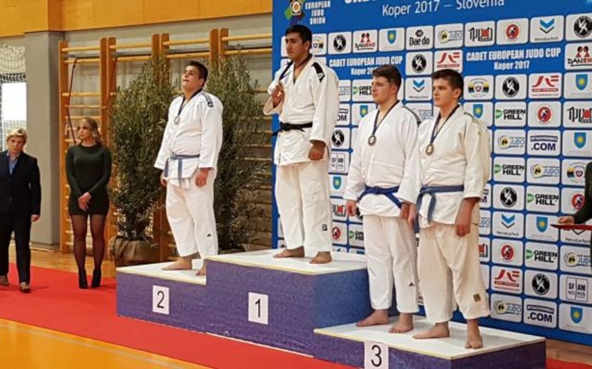 Сборная Азербайджана по дзюдо заняла первое место на кубке Европы по количеству завоеванных медалей