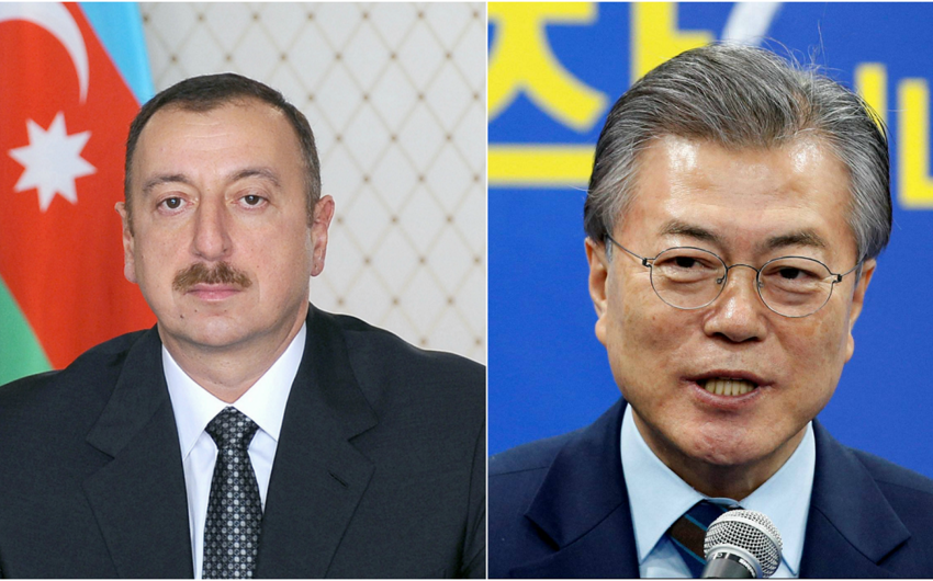 Президент Азербайджана поздравил новоизбранного президента Республики Корея