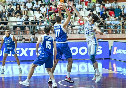 Чемпионат Европы: Баскетболисты Азербайджана проиграли Кипру