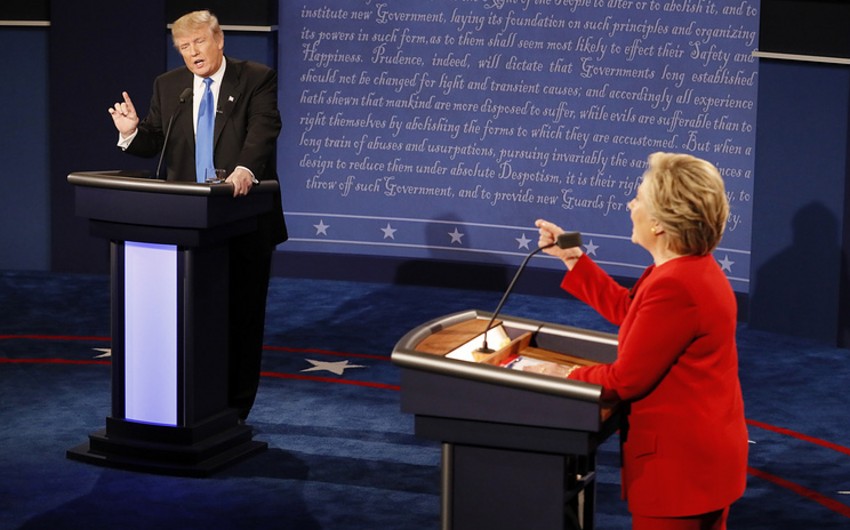 Клинтон и Трамп начали дебаты с острой пикировки