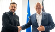 Scholz meets Zelenskyy in Frankfurt