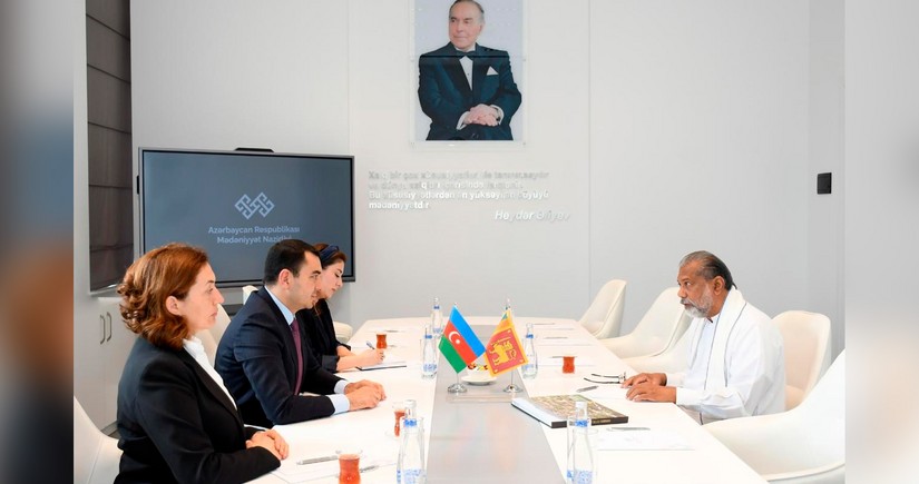 Azerbaijan's minister of culture invited to Sri Lanka