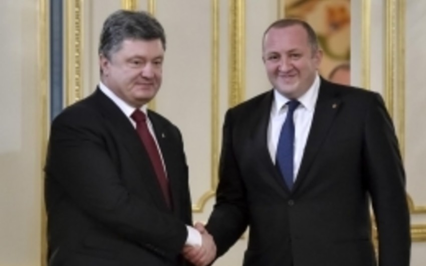 Президенты Грузии и Украины обсудили все важные вопросы развития двусторонних отношений