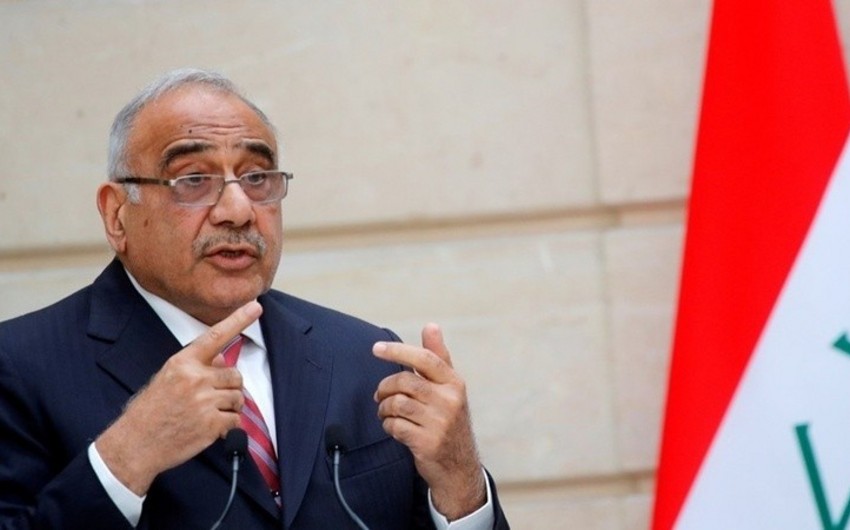 İraq prezidenti baş nazirin istefasını qəbul edib