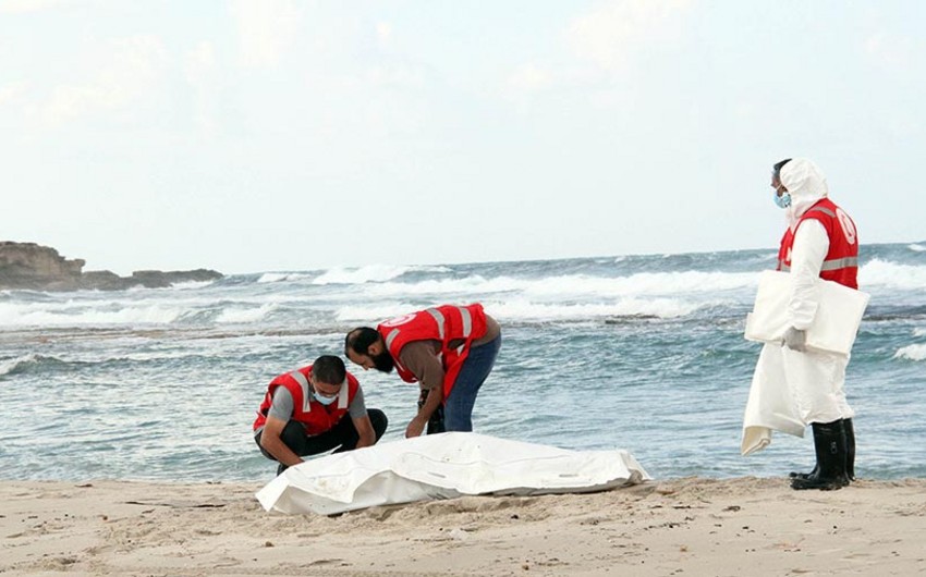 Libya rocket attack kills five on beach