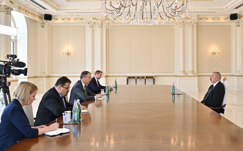 President Ilham Aliyev receives EU special representative for South Caucasus