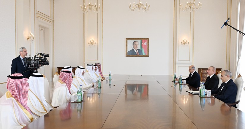 Президент Ильхам Алиев принял министра энергетики Саудовской Аравии