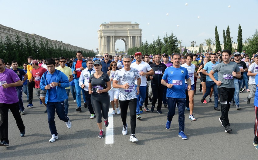 Состоявшийся по инициативе Фонда Гейдара Алиева Гянджинский марафон - 2017 запомнился интересными моментами