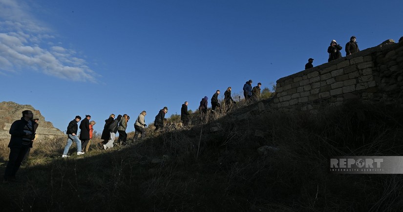 Group of 33 travelers from UK club Piki Reels continue their acquaintance with Azerbaijan's Karabakh