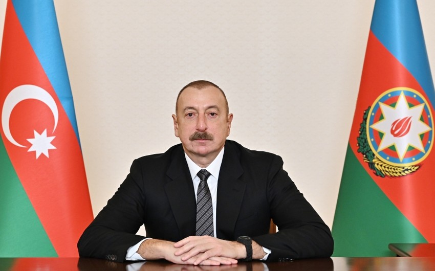 Президент Ильхам Алиев находится с визитом в ОАЭ