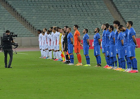 Начался матч Люксембург-Азербайджан