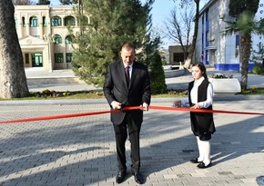 President Ilham Aliyev opens Tartar Museum of History and Local Lore