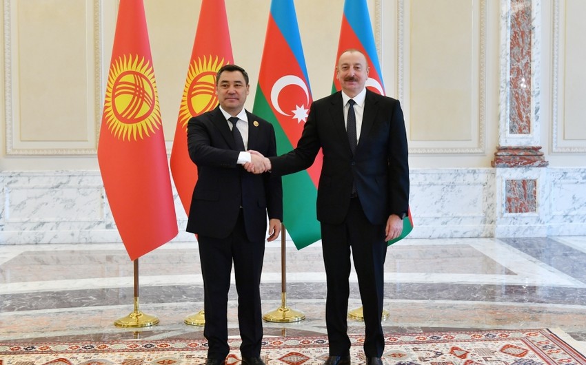Президент Ильхам Алиев позвонил президенту Кыргызской Республики 