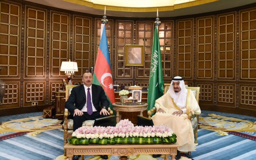 ​Состоялась встреча президента Азербайджана и короля Саудовской Аравии