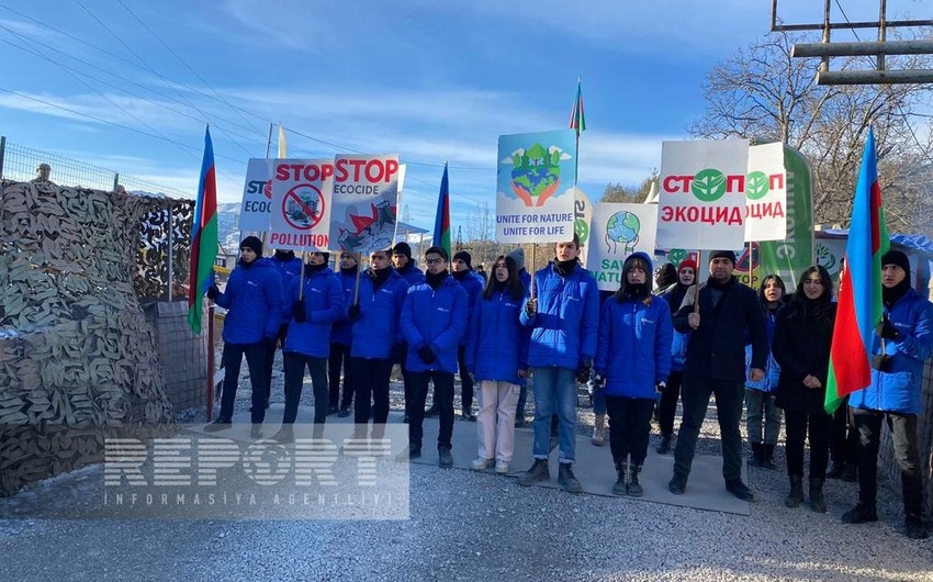 70th day of eco-protests on Khankandi-Lachin road: demands unchanged