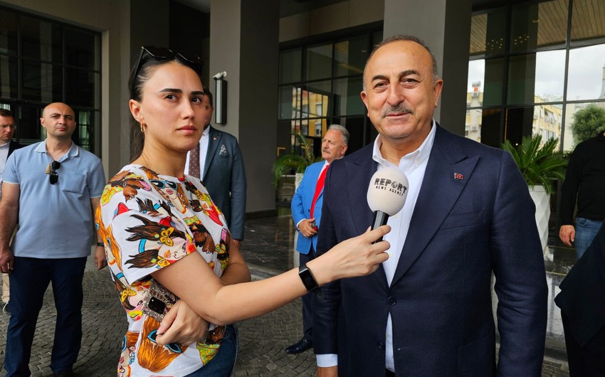 Mövlud Çavuşoğlu: Ermənistanla sərhədlərin açılması ilə bağlı hazırda heç bir müzakirə aparılmır - MÜSAHİBƏ