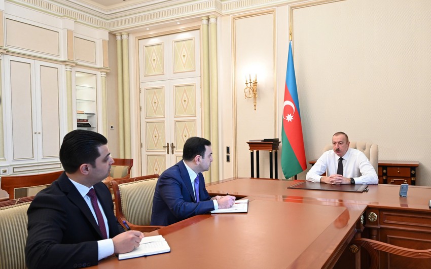 Президент Ильхам Алиев принял новоназначенных глав ИВ - ОБНОВЛЕНО