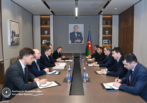 Джейхун Байрамов встретился с заместителем премьер-министра Беларуси