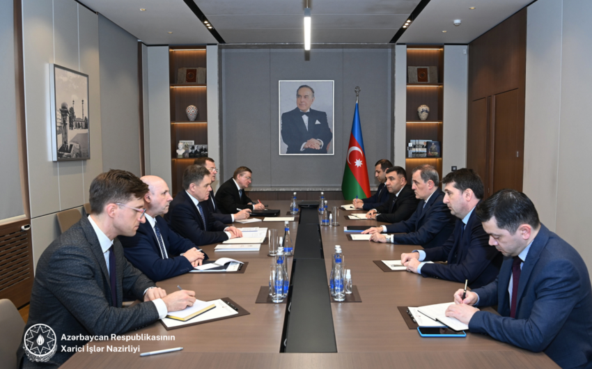 Azerbaijan's foreign minister meets with deputy prime minister of Belarus