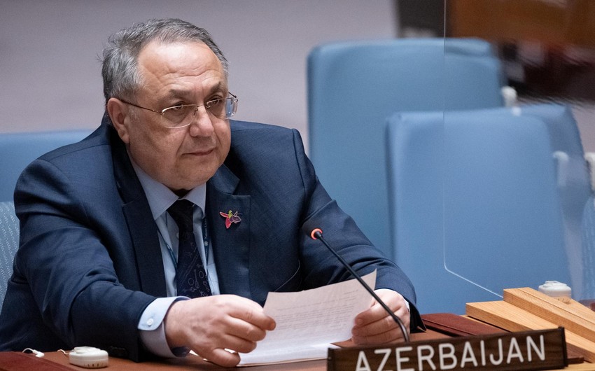 Яшар Алиев поднял в Совбезе ООН вопрос находящихся под оккупацией восьми сел Азербайджана