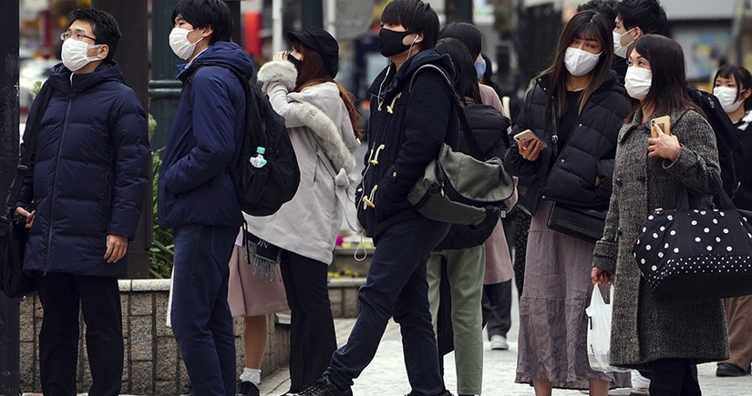Yaponiyada koronavirusa gündəlik yoluxma sayı 50 mini ötüb