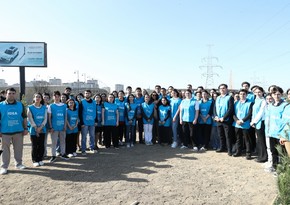 Tree-planting campaign held in Baku