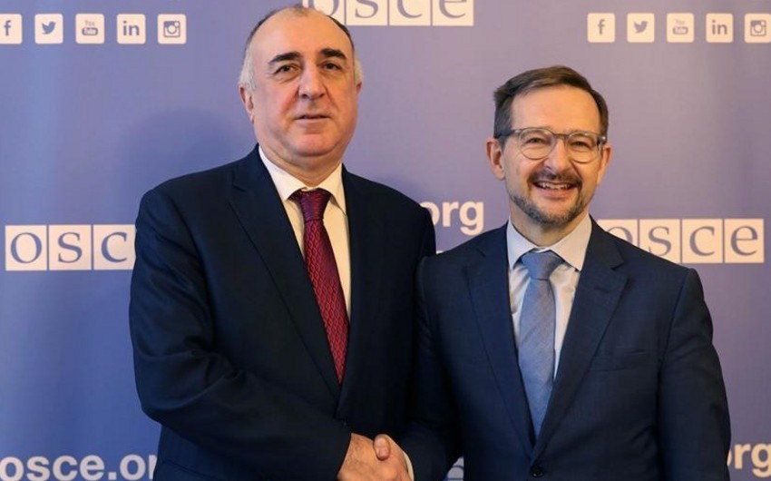 Elmar Mammadyarov invites OSCE chief for conference in Baku