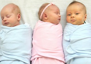 Azerbaijan announces number of twins and triplets born in January-March 2024