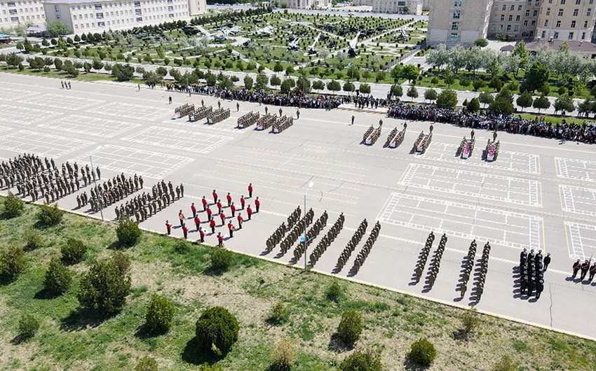 Azerbaijan Army holds Military Oath-taking ceremonies