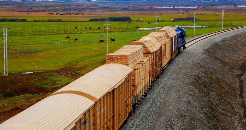 Азербайджан увеличил железнодорожные грузоперевозки почти на 21%
