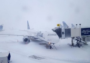 В США отменили более 1 тыс. рейсов из-за снежной бури