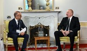 President Ilham Aliyev meets with CEO of Italy's Ansaldo Energia in Cernobbio