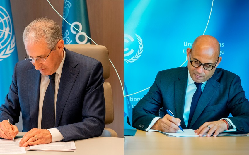 Azerbaijan and UNFCCC sign Host Country Agreement