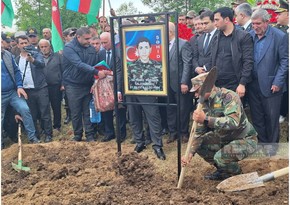 В Агсу похоронен шехид I Карабахской войны Вургун Сеидов