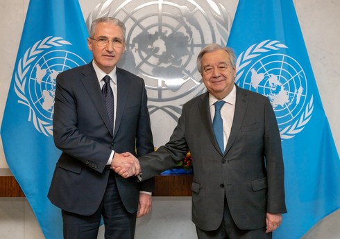 Президент COP29 встретился с генеральным секретарем ООН