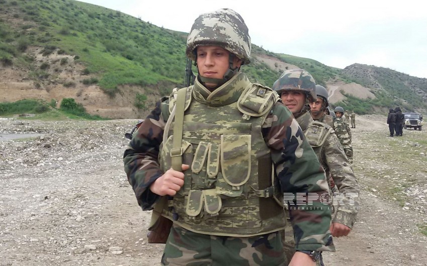 Awarded captain: 'We are now able to observe Armenian positions and trenches' - PHOTO
