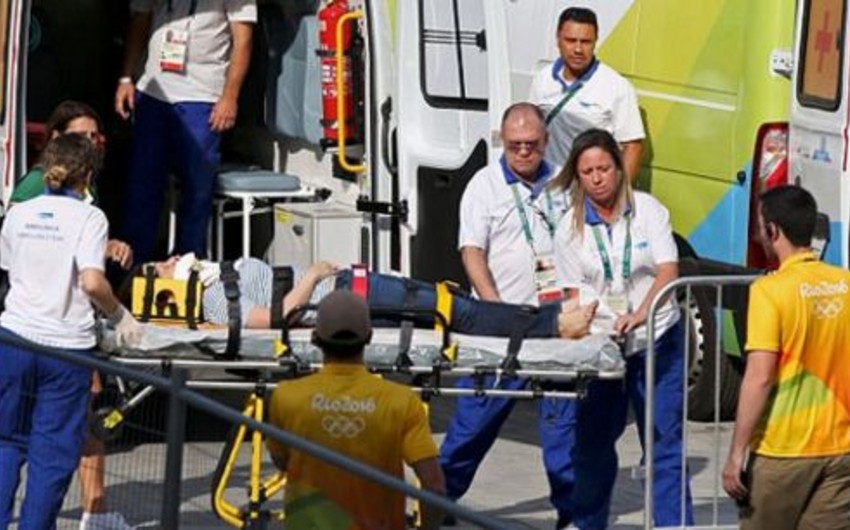 Rio-2016da bədbəxt hadisə baş verib, 3 tamaşaçı yaralanıb