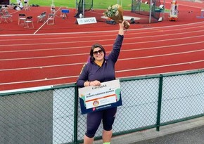 Azərbaycan idmançısı Dünya Atletikasının gümüş səviyyəli yarışında qızıl medal qazanıb
