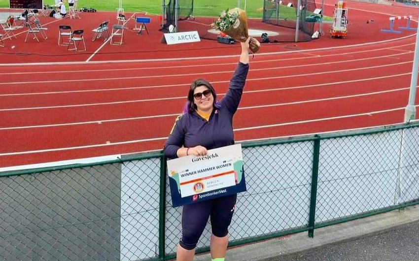Azərbaycan idmançısı Dünya Atletikasının gümüş səviyyəli yarışında qızıl medal qazanıb