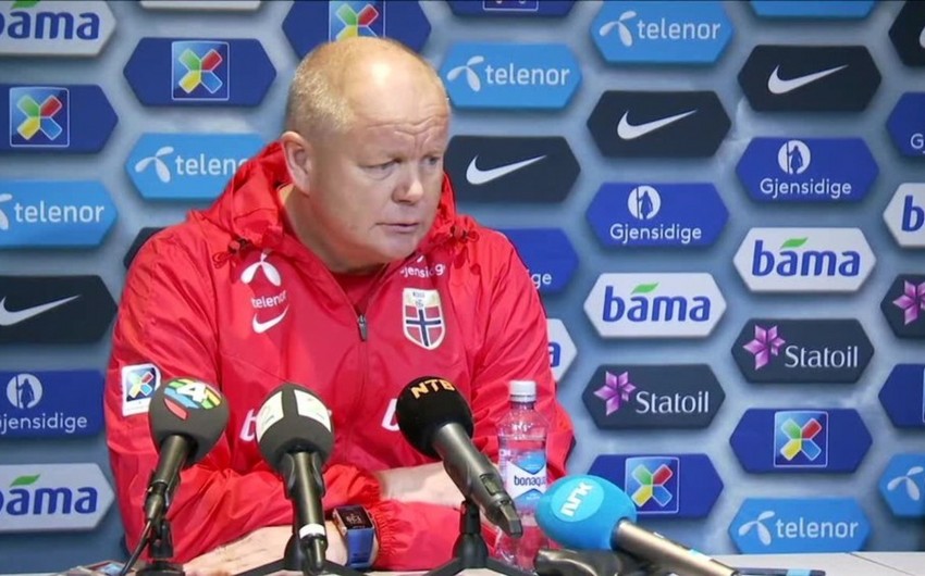 Norway team coach: Azerbaijan makes great investments in football