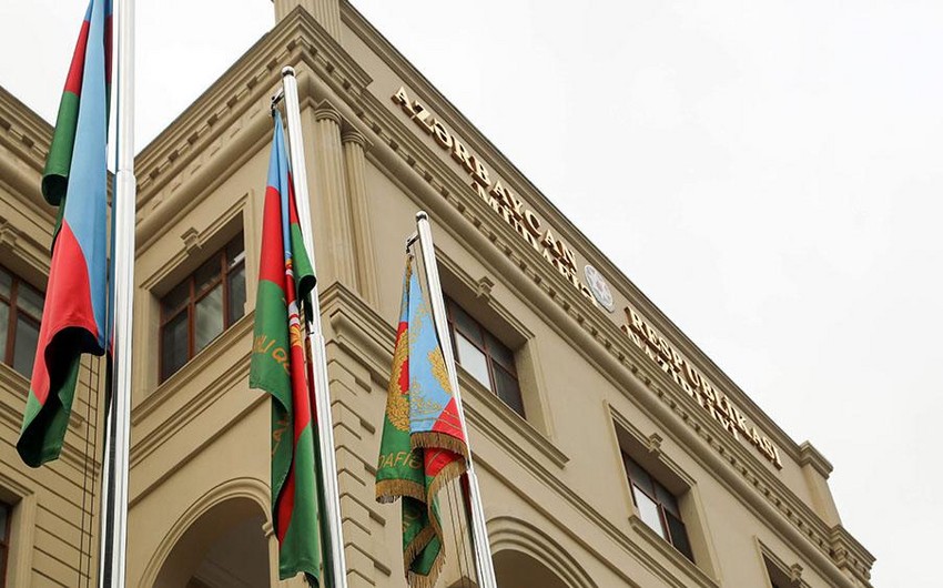 Azerbaijan Army positions subjected to fire: MoD