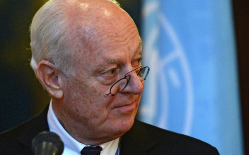 Mistura: Alternative to failed intra-Syrian talks a 'return to war'