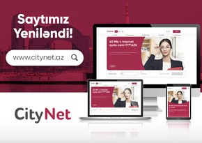 “CityNet yeni internet saytını istifadəyə verdi