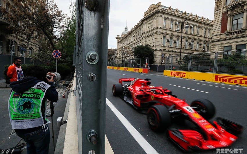 Formula 1 final stage in Baku memorable with interesting moments - PHOTO REPORT