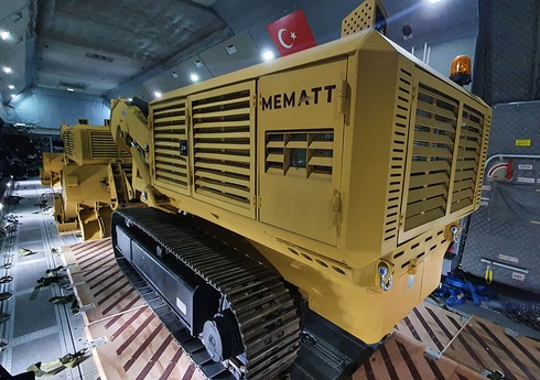 Новая инженерная техника и оборудование доставлена из Турции в Азербайджан